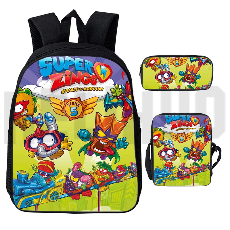 Super Zings Cartoon Anime Bag Pack 