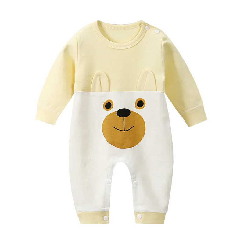 Горячая Распродажа, детский комбинезон, милая хлопковая одежда для новорожденных мальчиков и девочек, детские комбинезоны, костюмы для малышей, комбинезоны