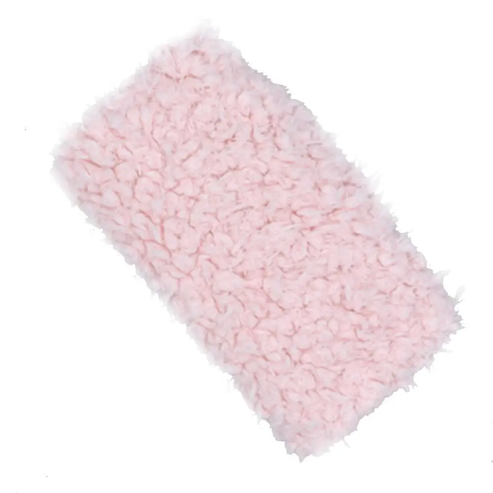 Baby powder 50*50 см новорожденный реквизит одеяло s, мягкое плюшевое детское одеяло корзина наполнитель, искусственный мех Fotografia фон наполнитель для фотосъемки - Цвет: Baby powder