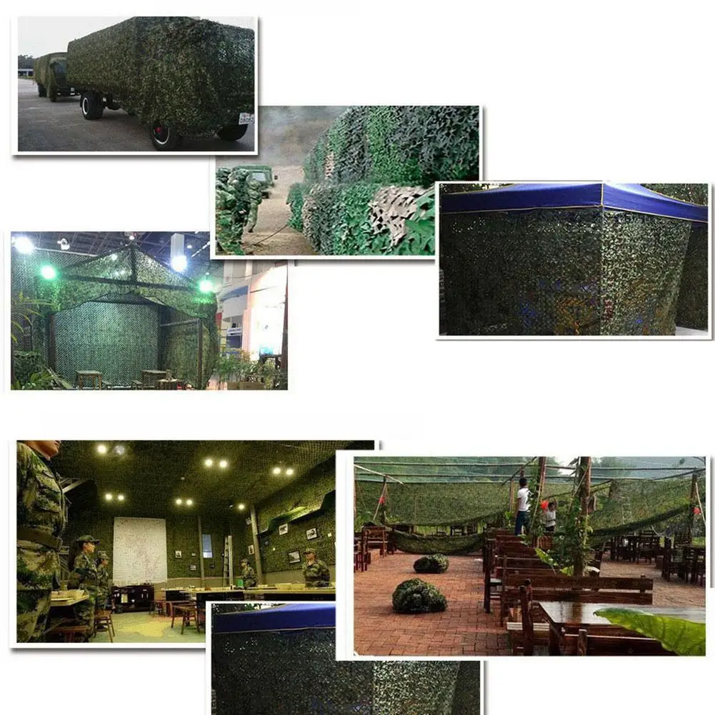 2x3M 2x5M 3x4M 3x5M Reinforced Camouflage Nets Training Camo Netting Car Covers Pool Beach Garden Sun Shelter sunshade net camouflage net camouflage hunting accessories