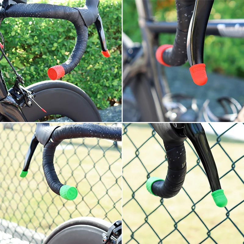 MUQZI Handlebar Tape Protective Cover Road Bike Brake Lever Shifter Lever Protective Ring Dual Control Anti-Scratch Fixed