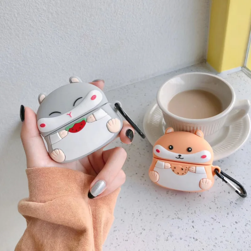 Новый 3D силиконовый чехол для Airpods Pro симпатичная мышь Bluetooth наушники Airpod1 2 Air Pods с