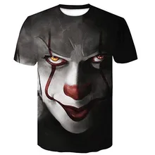 Harajuku 3D джокер футболка модная летняя футболка мужская женская Повседневная аниме отряд самоубийц покер супергерой 3D полный принт топы футболки