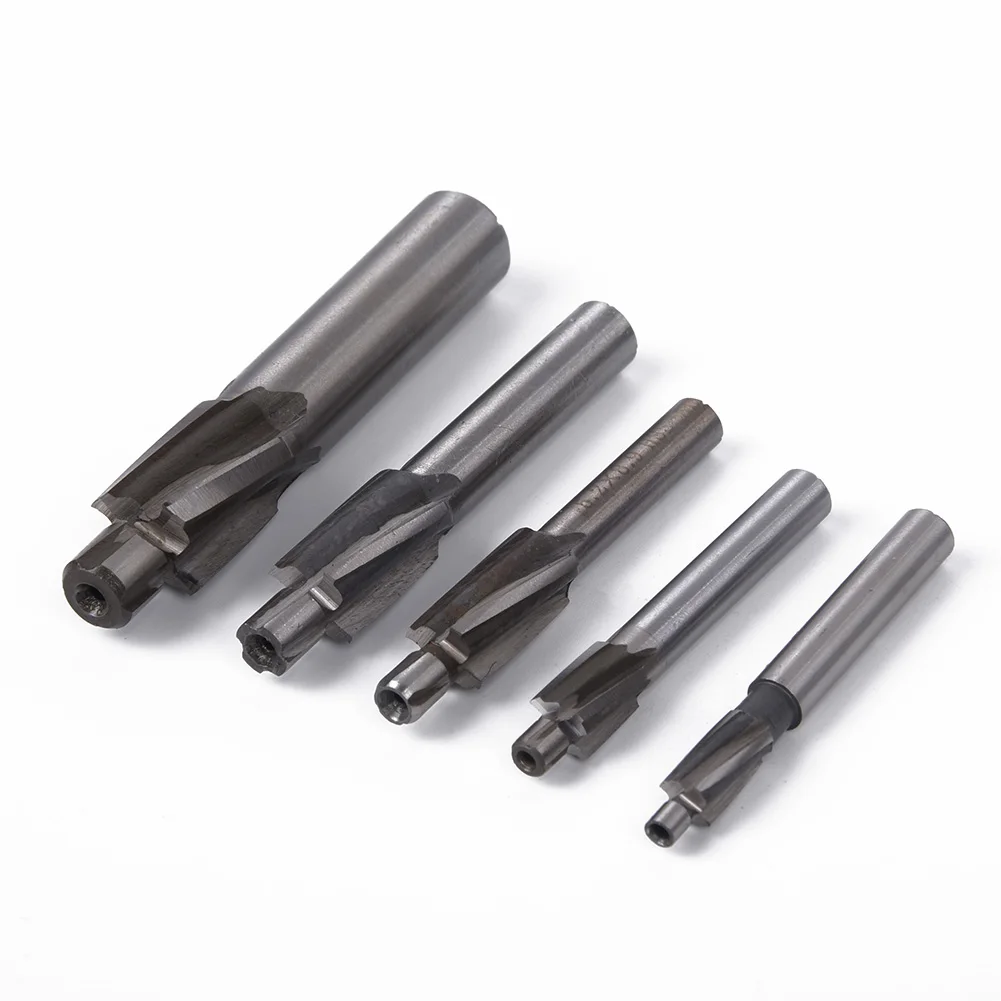 5x 4-Зенковка HSS-AL торцевая фреза пилот сверло для пазов биты инструмент M3-M8