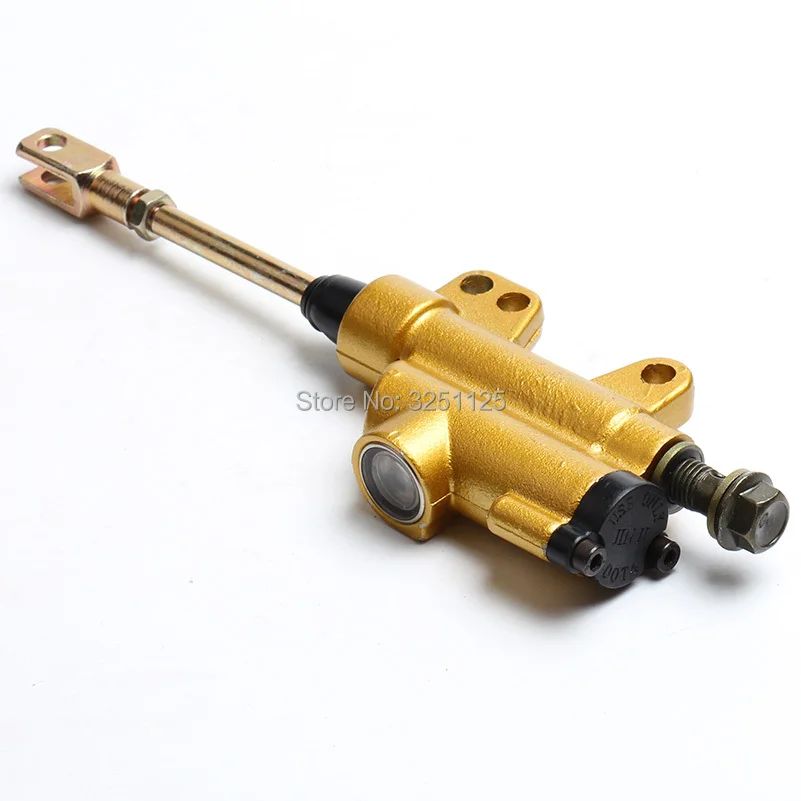 Motorcycle Rear Hydraulic Brake Master Cylinder Pump for 50cc 70cc 110cc 125cc 150cc 250cc Thumpstar ATV Pit Pro Dirt Bike motorcycle clutch brake repair kit