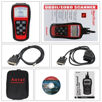 

Autel MaxiScan MS509 OBDII EOBD Auto Code Reader for Universal Cars Automotive Diagnostic Tool with Print Function