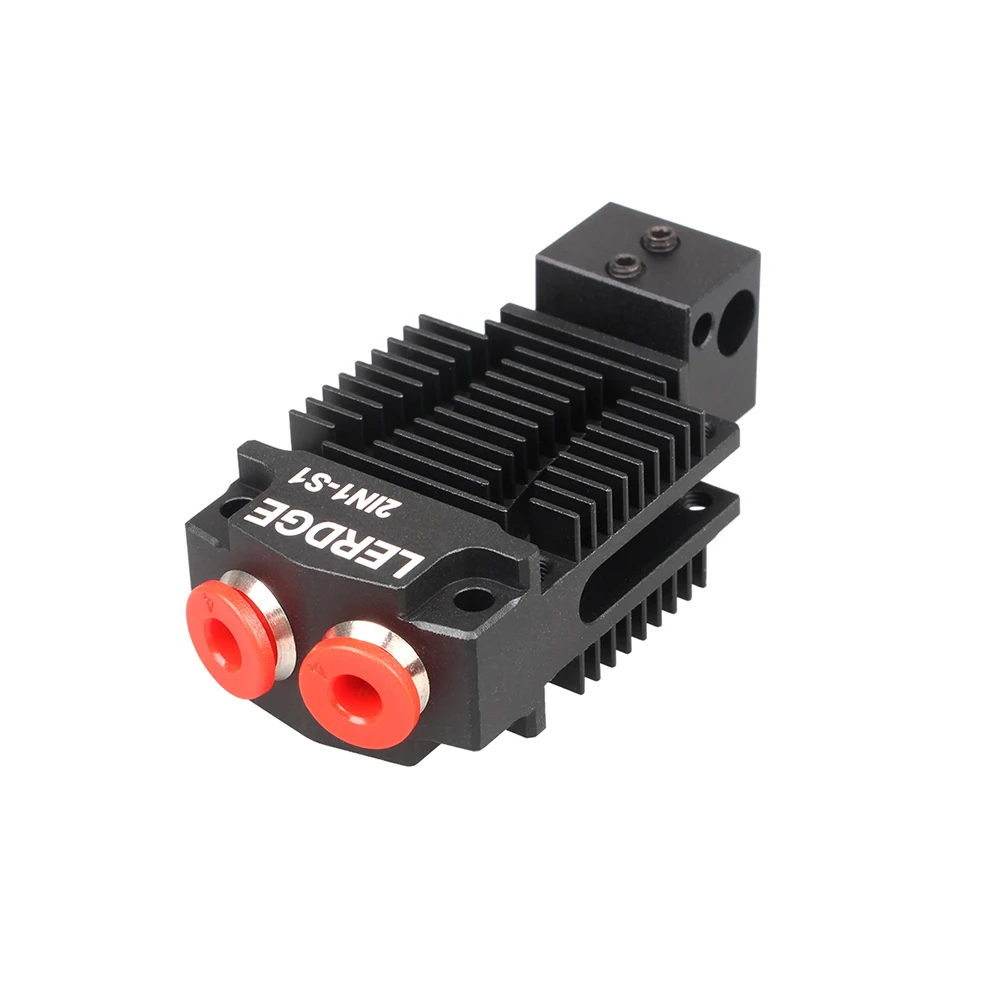 LERDGE 2 в 1-S1 Hotend 3d принтер части Bowden MK8 Titan V6 экструдер двойной hotend переключение 2 цвета многоцветные 0,4 сопла наборы