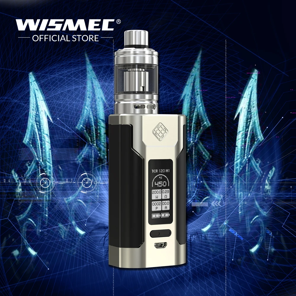 В продаже! Оригинальный Wismec Хищник 228 комплект с Elabo бак 4 9 мл Ёмкость бака