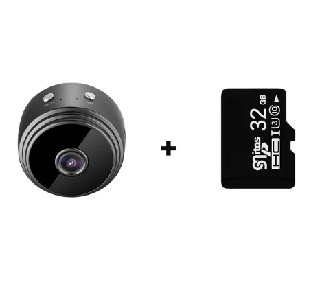 With 32GTF Card Новейшая A9 DV/Wifi мини ip-камера для улицы, ночная версия, микро камера, видеокамера, диктофон, безопасность, hd Беспроводная маленькая камера - Цвет: With 32GTF Card