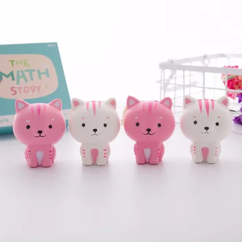

New Squishy Toys Simulation Animals Cute Cat Panda Deer Slowly Resilient PU Decompression Slow Rising Anti Stress Release Toys
