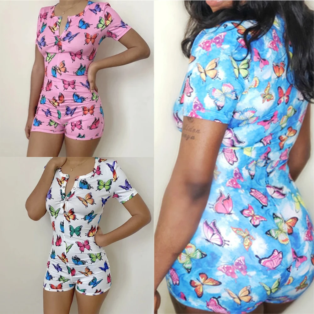 short sleeve summer jumpsuit