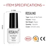 12PCS/LOT ROSALIND 7ml Glitter Neon Gel Nail Polish Set All For Manicure Semi Permanent Hybrid Varnishes Soak Off Nail Gel Kit 6