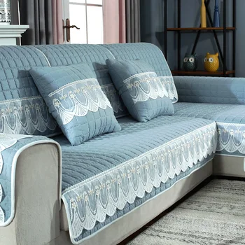 

Modern Sofa Covers For Living Room Non-slip Plaids Fabric Sofa Cover Sofa Towel 4 Season Universal Corner Couch Cover Home Decor