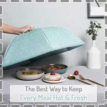 Теплоизоляционная Крышка для еды, изоляционная Крышка для еды, пылезащитная крышка для еды, Пылезащитная Термоусаживаемая пищевая крышка, маслостойкий Настольный Декор