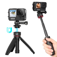 Ulanzi MT-31 Mini tripod Monopod for GoPro 9/8/7/6/5/4 OSMO Action Insta360 Xiaomi Yi SJCAM Eken Action Camera Accessories Mount