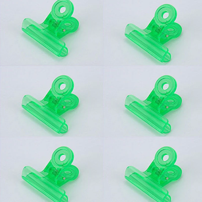 Green Clips Горячее предложение, 6 шт., русианские кривые зажимы для ногтей, Стекловолоконные инструменты для наращивания ногтей CUN 668 - Цвет: Green Clips