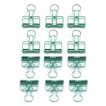

Metal Binder File Clips Notes Letter Paper Holder Office Supplies N0HC