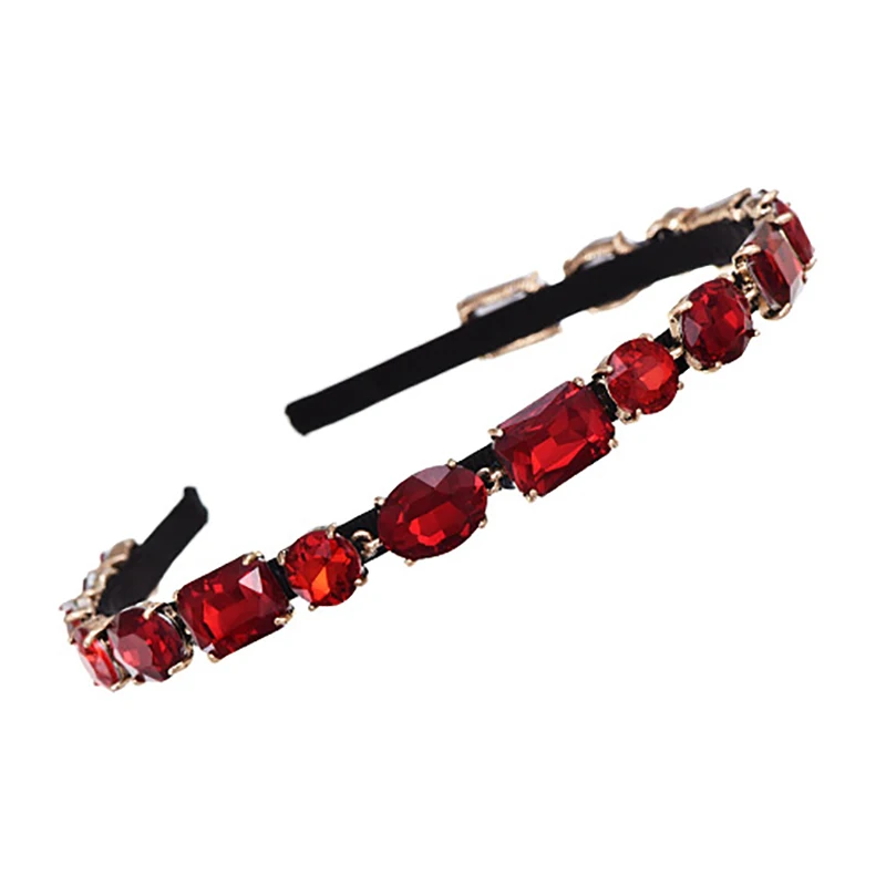 

ZHINI New Design Big Crystal Headband Women Elegance Charm Hair Band Girls Hair Accessories Female Wedding Fashion Jewelry 2020