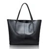 DIENQI High Quality Big Capacity Genuine Leather Shoulder Bags for Women 2022 Luxury Fashion Ladies Handbags Black sac a main ► Photo 2/6