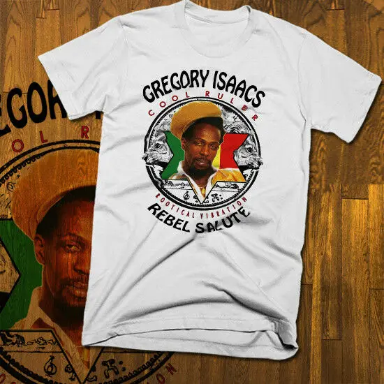 Регги футболка Haile Selassie Gregory Isaacs Buju Yellowman Jamaican все размеры | Мужская одежда