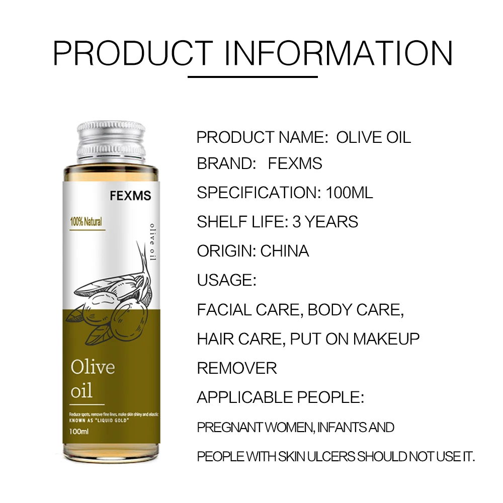 Certified Organic Olive Oil - Dry Skin Body and Hair Moisturizer | Unrefined Extra Virgin Cold Pressed | Hot Oil Treatment