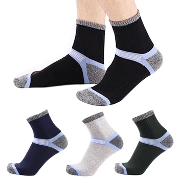 

5 Pairs New Winter Warm Men's Cotton Sports Socks Breathable Deodorant Outdoor Cycling Running Quick-Drying Male Socks Hot