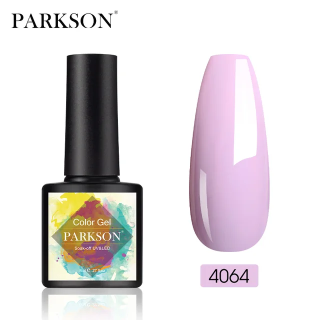 Parkson No Wipe Top Coat Base Coat Nail Gel polish Design Enhancer Varnish Semi Permanent Soak Off UV LED Nail Art Tool 4064