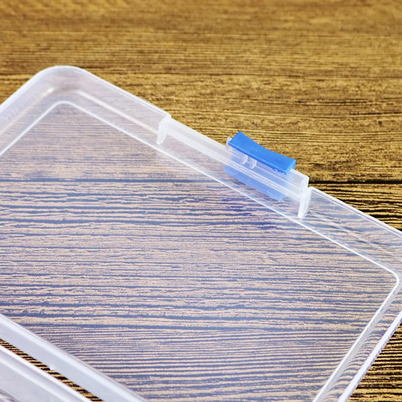 Sewing Sets Storage Box 5 Grids Screw Organizer Plastic Storage Box Electronic Components Holder Container Jewelry Display Case
