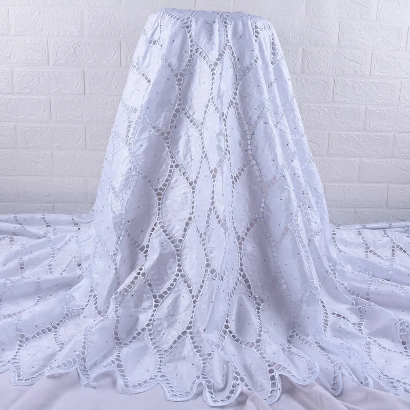 bazin lace fabric african 2020 high quality Bazin Riche swiss cord wedding dress for women 5yards/lot | Дом и сад