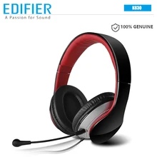 EDIFIER K830 Wired Headphone 3.5mm AUX Connection Communicator Headset with Microphone Educational Earphone