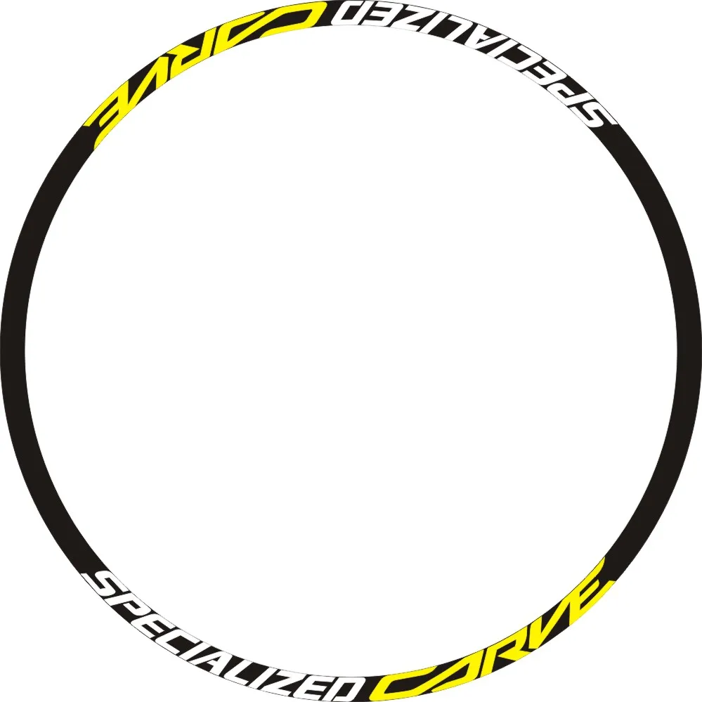 CARVE горный велосипед 2" /27,5"/2" Rim наклейки на колеса наклейки MTB водонепроницаемый сменный безопасный протектор 2 колеса