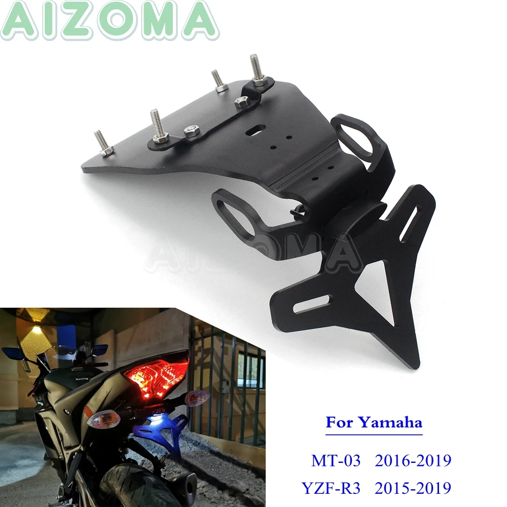 Motorcycle Frame Tail Tidy Fender Eliminator License Plate Holder