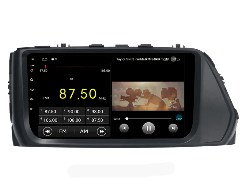 Cheap Car Android 9.0 Player for Hyundai VERNA 2017 2018 tape recorder 4G Lte sim card Bluetooth GPS Radio Head Unit 2.5D IPS screen 4