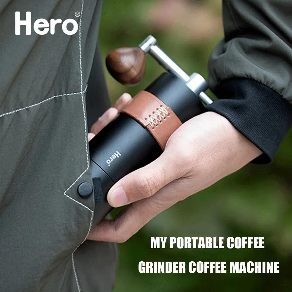 Ручная мини кофемолка S03 портативный измельчитель для кофе из нержавеющей