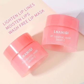 Night Sleeping Care Lip Balm Moisturizing Lasting Remove Dead Skin Lip Lines Natural Lip Beauty