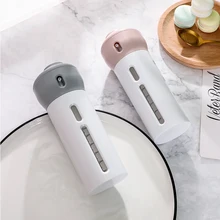 Баночка Портативный 4 в 1 лосьон для дозатора шампунь-гель для душа Sub-Bottle путешествия эмульсия розлива