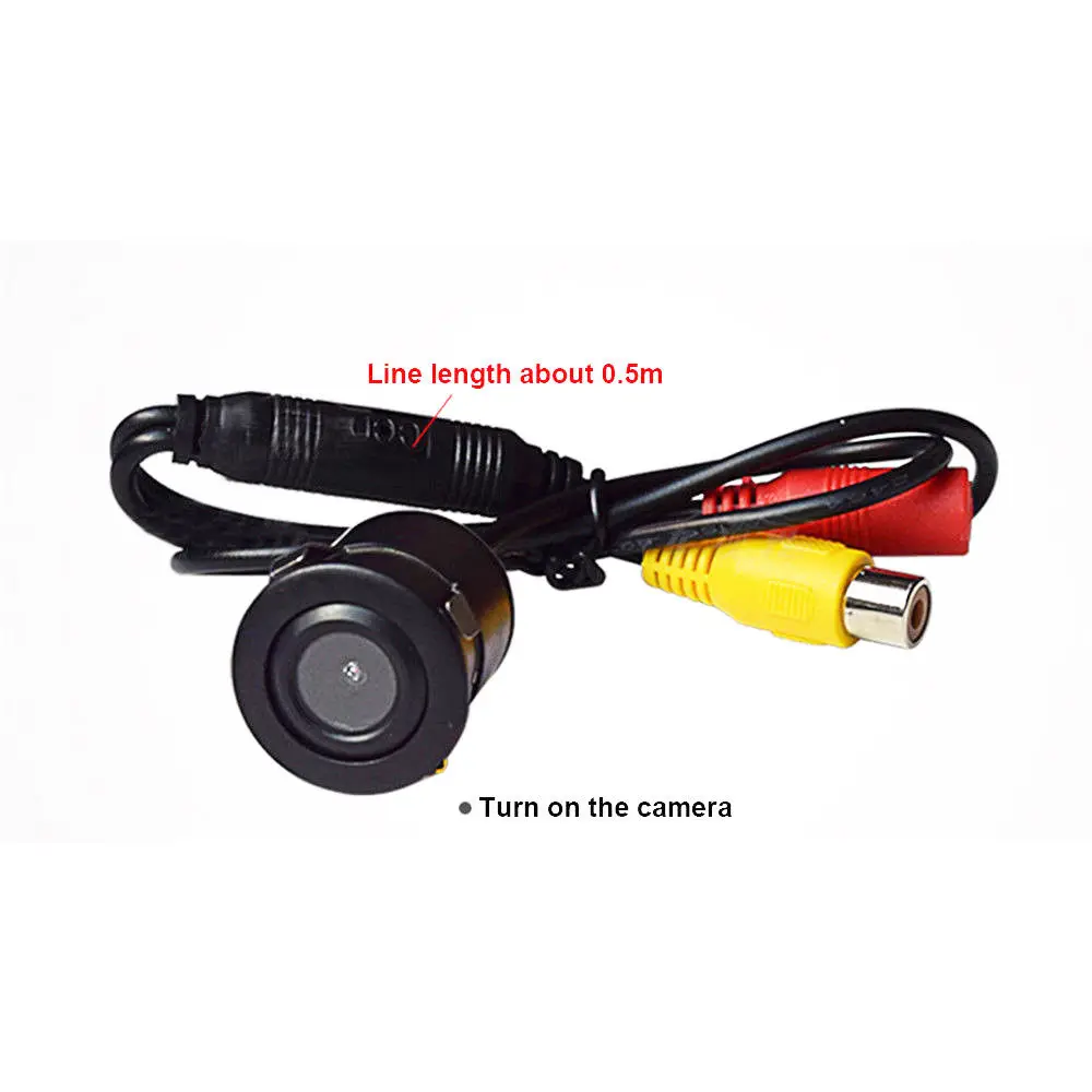 170 ° Car Rear View Camera Universal LED Night Vision Backup Parking Reverse Camera Waterproof 170 Wide Angle HD Color Image (9)