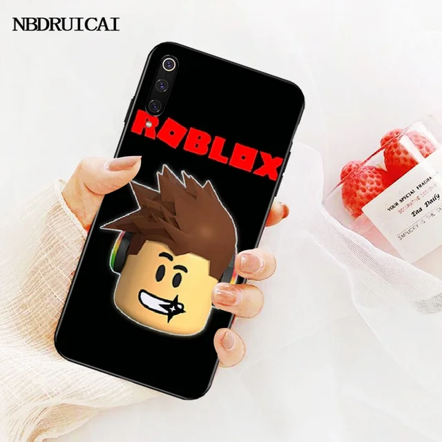 Nbdruicai Popular Game Roblox Newly Arrived Black Cell Phone Case For Xiaomi Mi9 9se 8se Pocophone F1 Mi8 Lite Phone Case Covers Aliexpress - roblox game cell phone