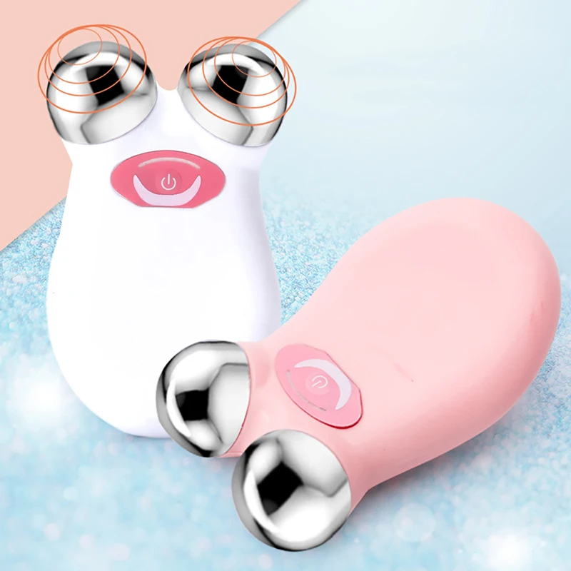  Mini Face Lifting Massager USB Electric Microcurrent Facial Lift Up Massage Device Wrinkle Remover 
