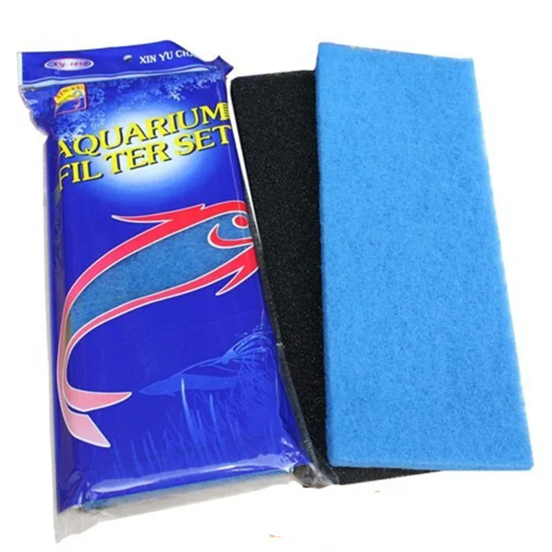 1 мешок фильтр для аквариума био-губка поролон хлопковый коврик фильтрация