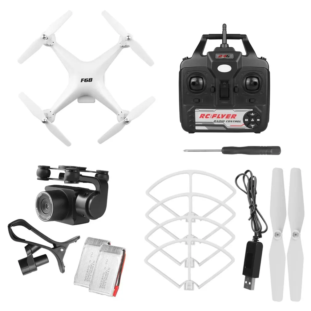 $48.64 Drone 4k 1080P RC Quadcopter dron with HD 1080P 4K Wifi camera video is highly stable Rc helicopter