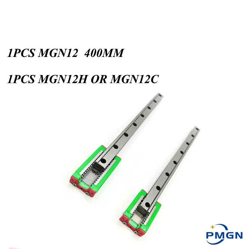 1 шт. 12 мм линейная направляющая MGN12 L = 400 Высокое качество + MGN12C или MGN12H длинная