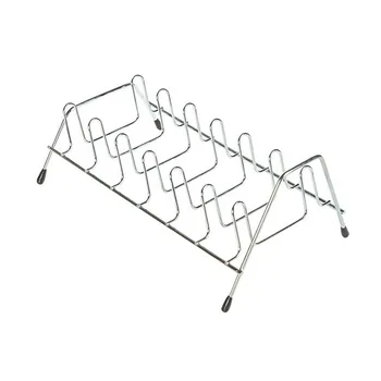 

Home Kitchen Holder Organizer Wire Storage Drain Rack Single Layer Shelf Pan Cabinet Stand Stainless Steel Pot Bowl Dish