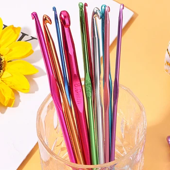 Colorful Aluminum Crochet Hooks 1