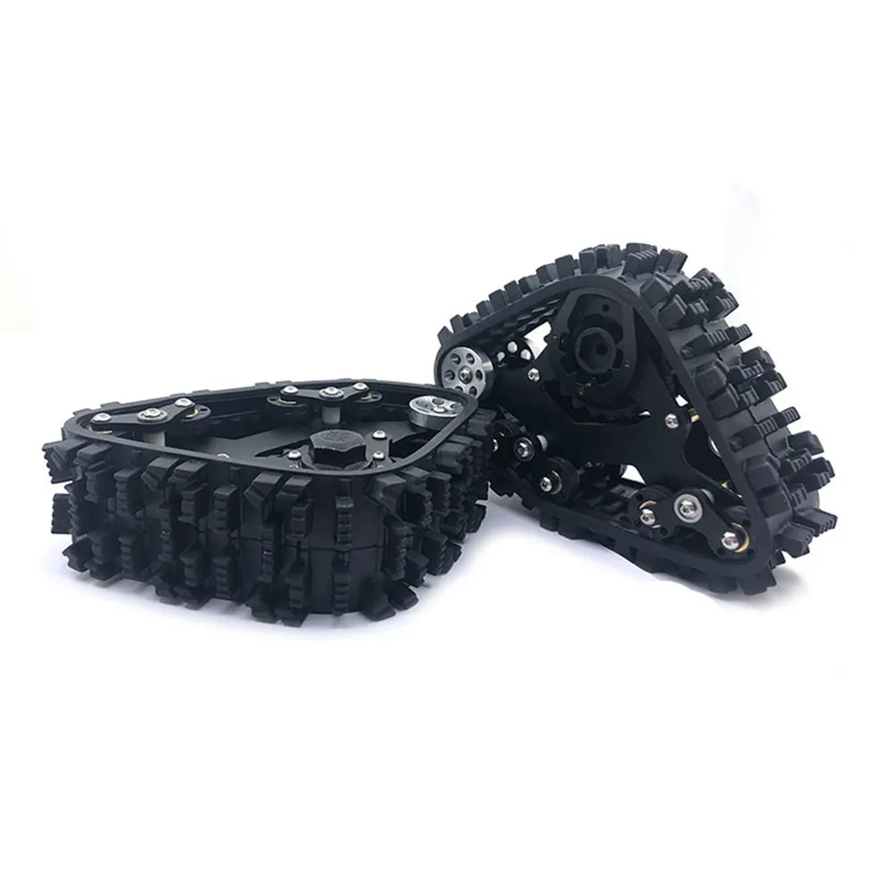 4 шт. зимние шины трек Sandmobile конверсионные колеса для 1/10 TRAXXAS TRX4 Defender RC Гусеничный автомобиль Запчасти Аксессуары