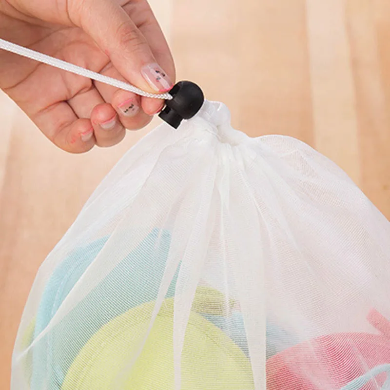 

Laundry Net Bag Drawstring Closure Washing Machine Aid Mesh Bags for Shirts Bra Lingerie Underwear SNO88