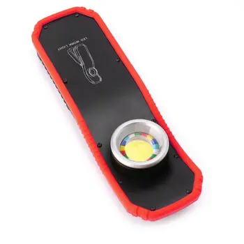 

60W Portable LED Work Light Magnetic COB Flashlight Torch With Hanging Hook For Repair Outdoor Camping 28TC