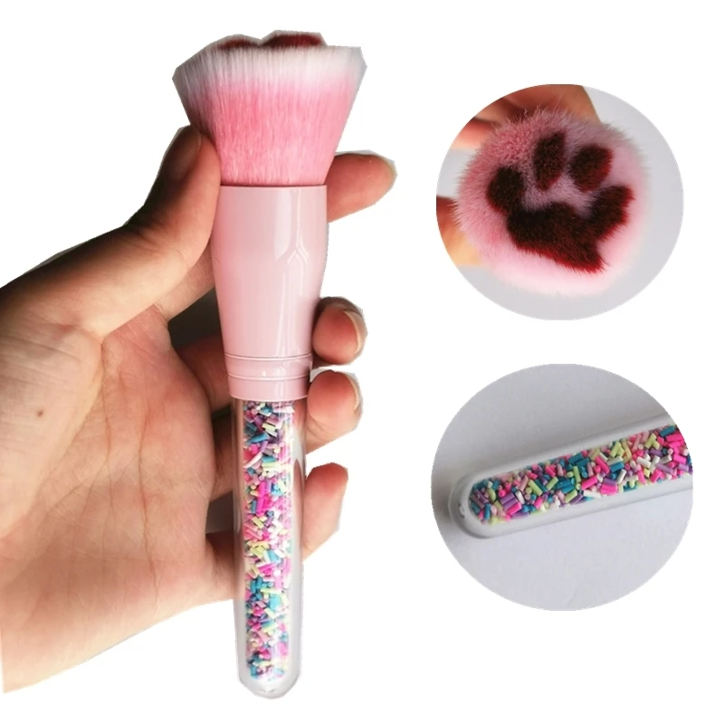 1 шт. Кошачий коготь для макияжа разных форм косметическая пудра кисточки Kawaii