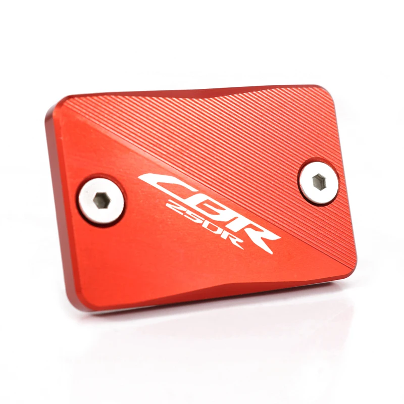 

Передняя крышка тормозной жидкости для мотоцикла с ЧПУ, крышки главного цилиндра, пластовая пробка, пригодная для Honda CBR250R 2011 2012 2013