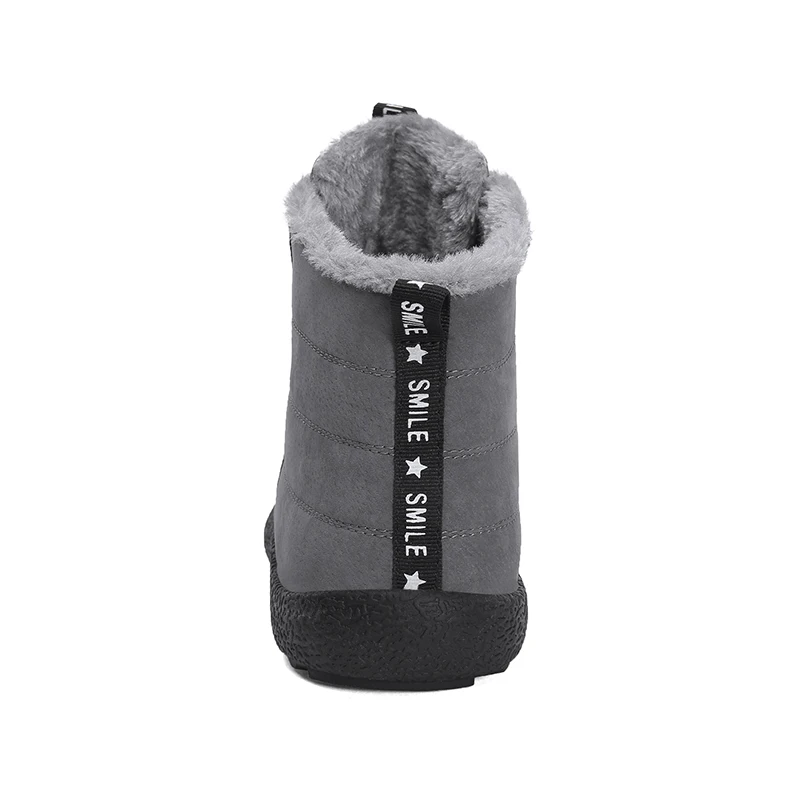 Cena Męskie Plus futrzane buty do chodzenia oryginalne skórzane zimowe ciepłe męskie tenisówki śnieżne antypoślizgowe poręczne gumowe odkryte boso botki